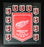 Detroit Red Wings Stanley Cup Felt Banner With Panini Cards Sports Hockey Memorabilia Collector Frame