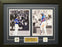 Vladimir Guerrero Jr. & Jose Bautista Bat Flip Toronto Blue Jays Baseball 2 Photo Sports Memorabilia Collector Frame (Spotlight)
