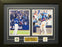 Vladimir Guerrero Jr. & Jose Bautista Bat Flip Toronto Blue Jays Baseball 2 Photo Sports Memorabilia Collector Frame (Color)