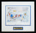 When We Were Six Kids Print Signed by Johnny Bower & Gerry Cheevers Lithograph Frame