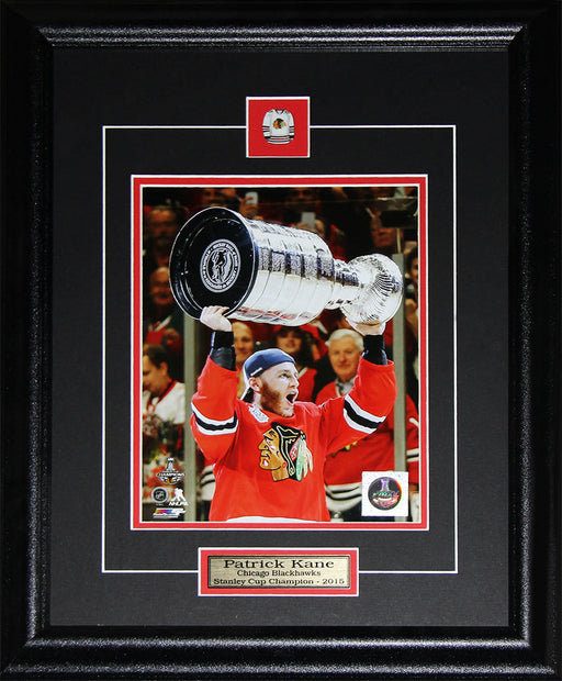 Patrick Kane Chicago Blackhawks 2015 Stanley Cup 8x10 Hockey Collector Frame