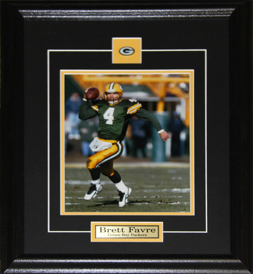Brett Favre Green Bay Packers 8x10 Football Memorabilia Collector Frame