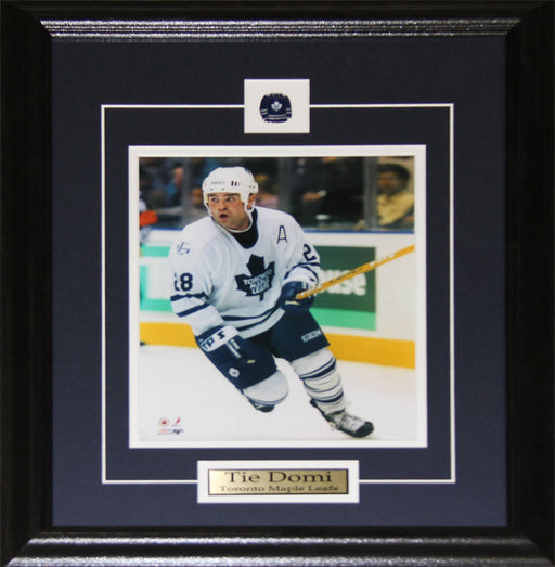 Tie Domi Toronto Maple Leafs 8x10 Hockey Memorabilia Collector Frame