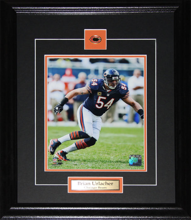 Brian Urlacher Chicago Bears 8x10 Football Memorabilia Collector Frame