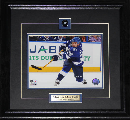 Martin St. Louis Tampa Bay Lightning 8x10 Hockey Memorabilia Collector Frame