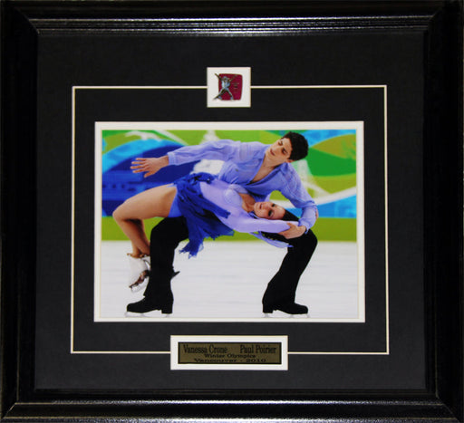 Vanessa Crone & Paul Poirier Winter Olympics Figure Skating 8x10 Collector Frame