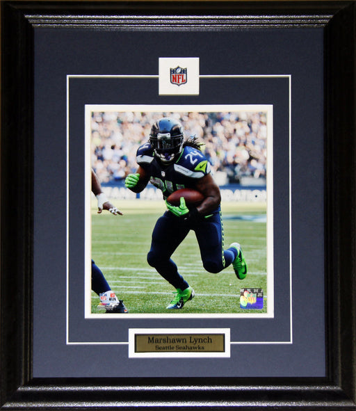 Marshawn Lynch Seattle Seahawks 8x10 Football Memorabilia Collector Frame