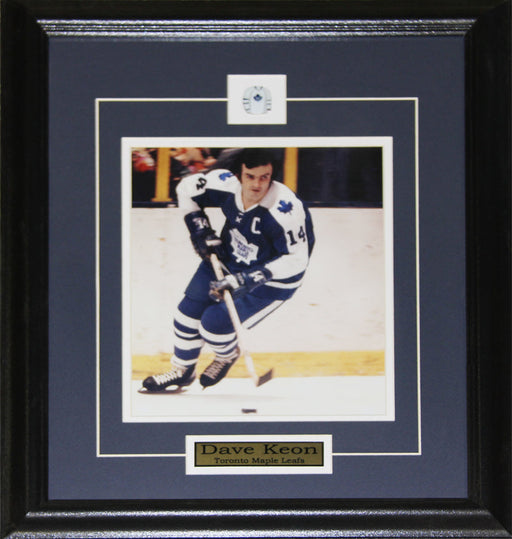 Dave Keon Toronto Maple Leafs 8x10 Hockey Memorabilia Collector Frame