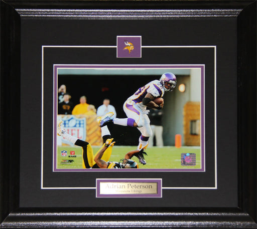 Adrian Peterson Minnesota Vikings 8x10 Football Memorabilia Collector Frame