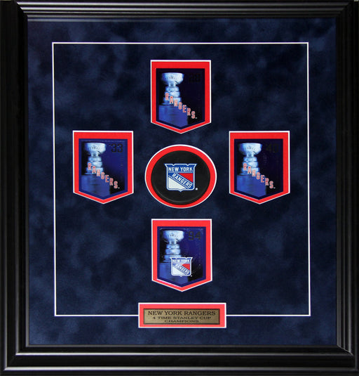 New York Rangers Stanley Cup Panini Cards Hockey Memorabilia Collector Frame