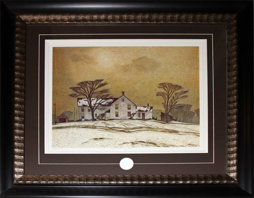 March Morning 1957 by Alfed Joseph A. J. Casson Canadian Art Print Frame Group of Seven