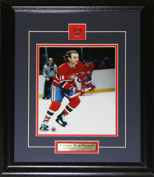 Guy Lafleur Montreal Canadiens 8x10 Hockey Memorabilia Collector Frame