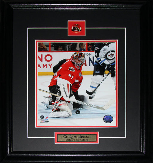 Craig Anderson Ottawa Senators 8x10 Hockey Memorabilia Collector Frame