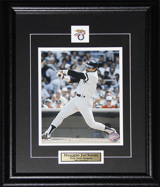 Reggie Jackson Mr. October New York Yankees 8x10 Baseball Collector Frame