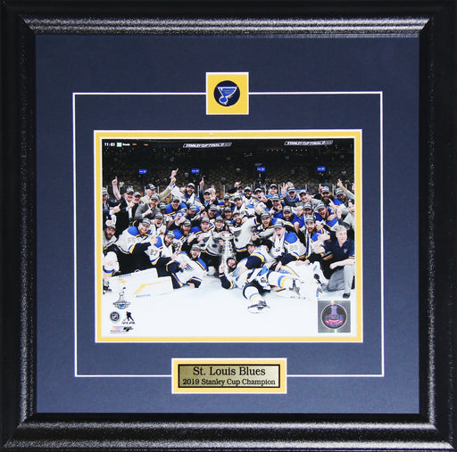 St. Louis Blues 2019 Stanley Cup Champions Hockey Memorabilia 8x10 Collector Frame