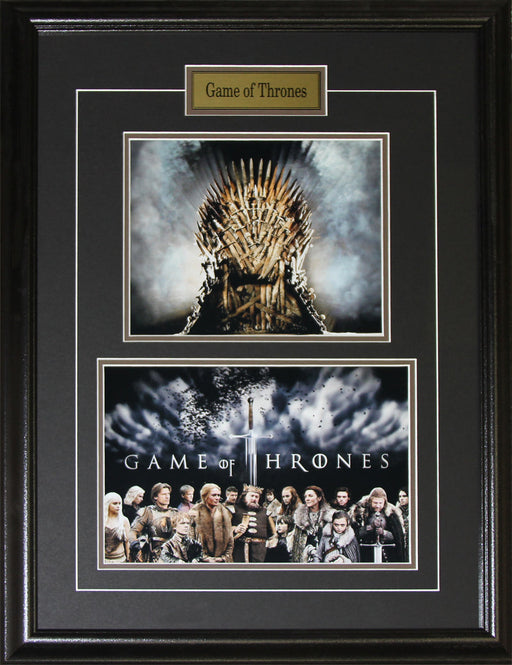 Game of Throne R. R. Martin HBO Television Show King's Chair 2 Photograph Frame
