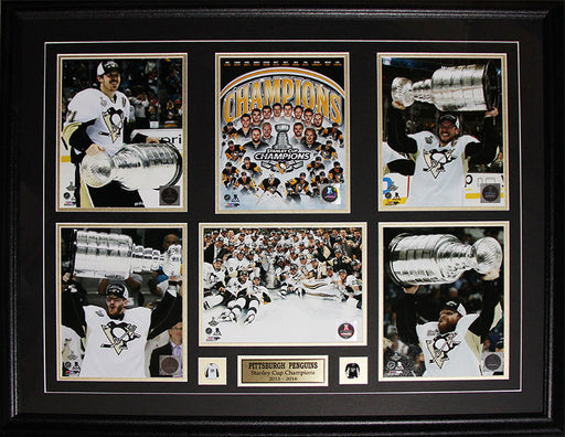 2016 Pittsburgh Penguins Crosby Malkin Kessel Murray Stanley Cup 6 Photograph Hockey Frame