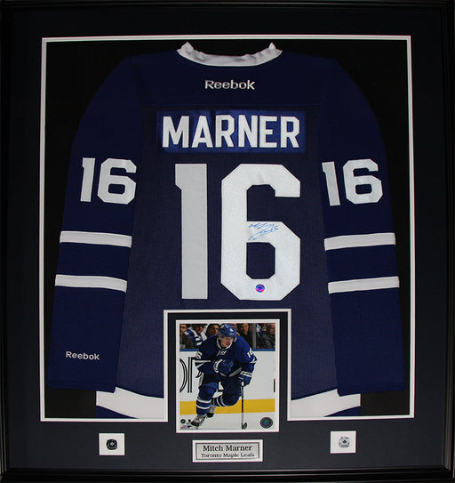 Mitch Marner Toronto Maple Leafs Signed Jersey Hockey Collector Frame