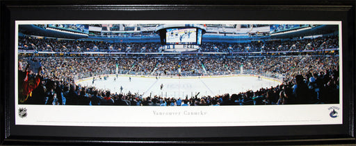 Vancouver Canucks Rogers Arena Panorama Hockey Memorabilia Collector Frame