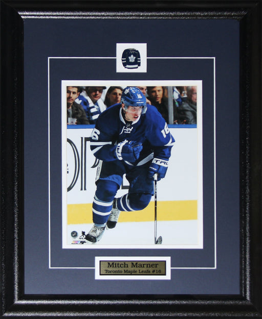 Mitch Marner Toronto Maple Leafs Hockey Memorabilia Collector 8x10 Frame (Blue)