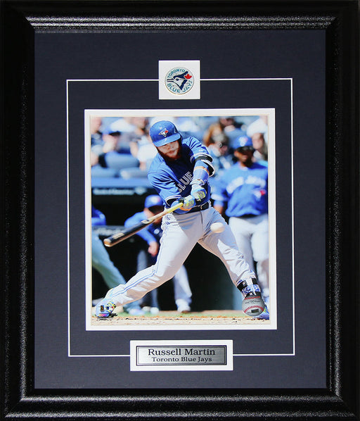 Russell Martin Toronto Blue Jays 8x10 Baseball Memorabilia Collector Frame
