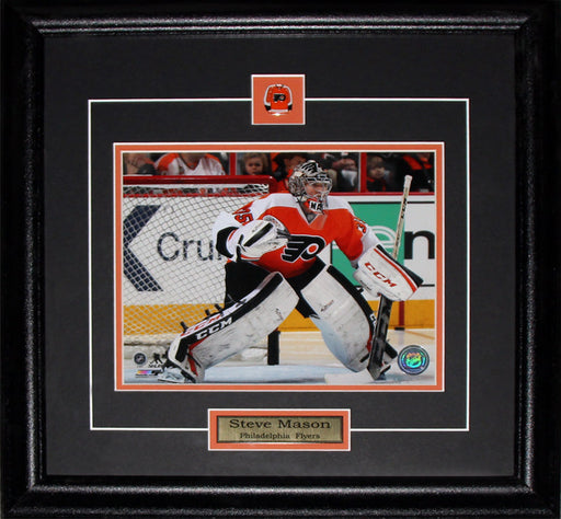 Steve Mason Philadelphia Flyers 8x10 Hockey Memorabilia Collector Frame