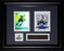 Markus Naslund Vanouver Canucks 2 Card Hockey Memorabilia Collector Frame
