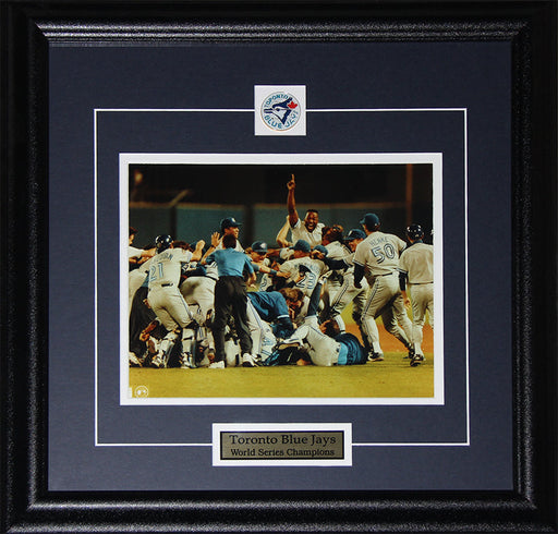 1992 Toronto Blue Jays World Series Celebration 8x10 Baseball Frame