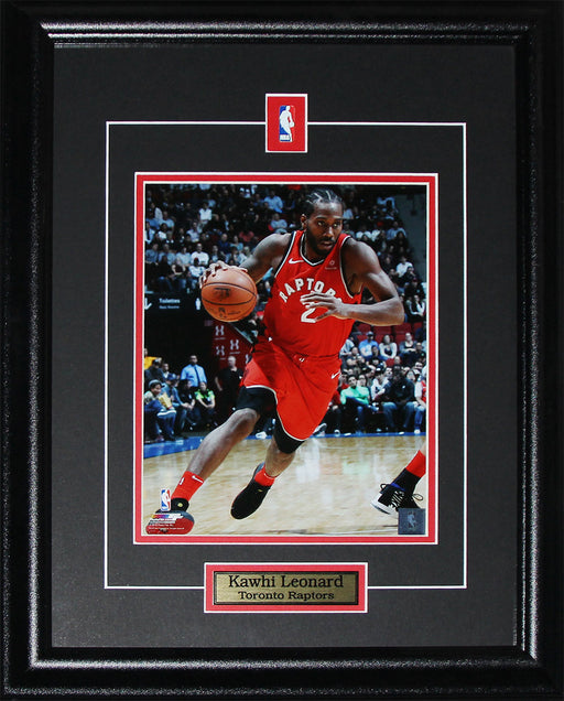 Kawhi Leonard Toronto Raptors 8x10 Basketball Collector Frame (Action)
