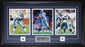 Dallas Cowboys Legends Dieon Sanders Troy Aikman Emmitt Smit Football Memorabilia Collector 3 Photo Frame
