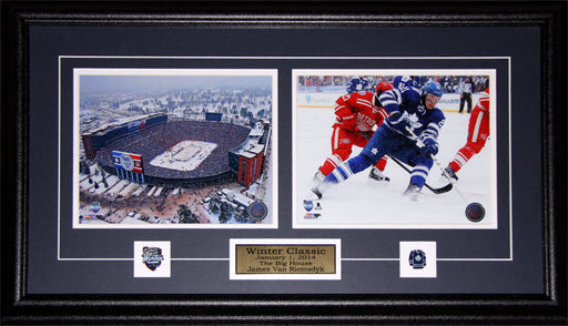 James Van Riemsdyk Toronto Maple Leafs 2014 Winter Classic 2 Photo Hockey Frame
