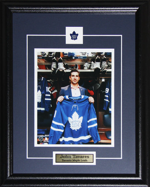 John Tavares Toronto Maple Leafs Signing Day 8x10 Hockey Collector Frame