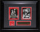 Ted Lindsay Detroit Red Wings 2 Card Hockey Memorabilia Collector Frame