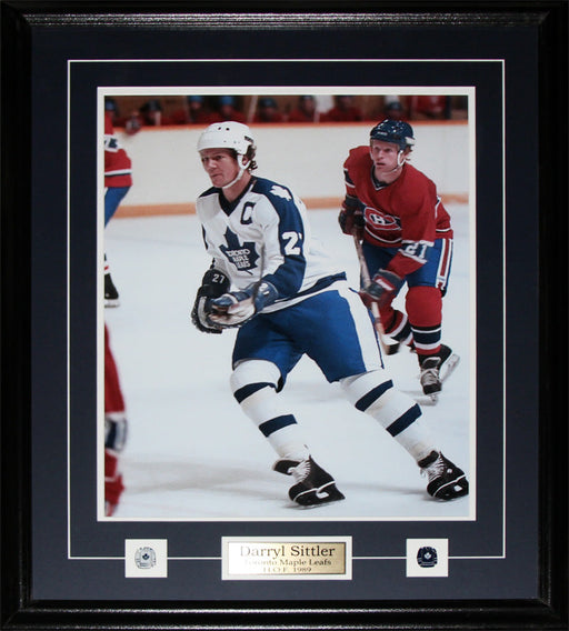 Darryl Sittler Toronto Maple Leafs 16x20 Hockey Memorabilia Collector Frame