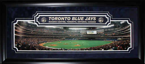 Toronto Blue Jays Rogers Centre Panorama Deluxe Baseball Collector Frame