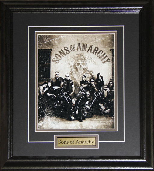 Sons of Anarchy Tellers Motorcycle Gang Television Show Cast 8x10 Frame