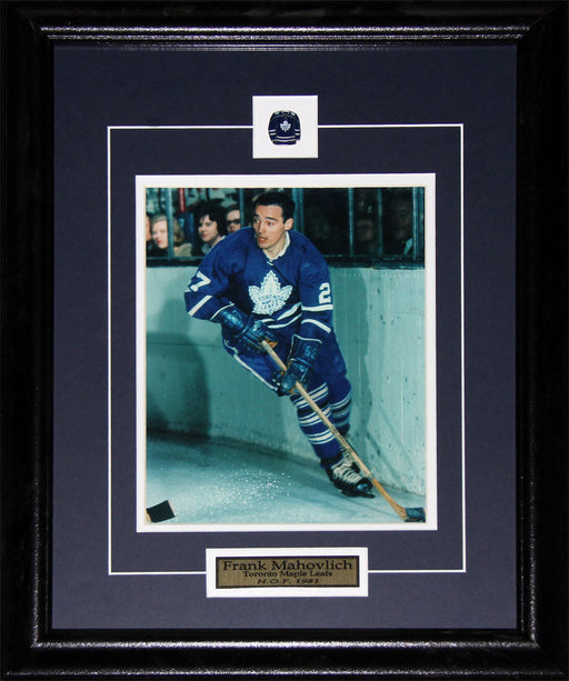 Frank Mahovlich Toronto Maple Leafs 8x10 Hockey Memorabilia Collector Frame