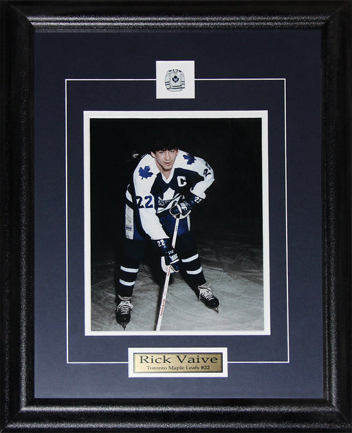 Rick Vaive Toronto Maple Leafs 8x10 Hockey Memorabilia Collector Frame