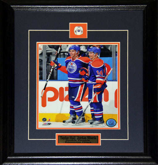 Taylor Hall & Jordan Eberle Edmonton Oilers 8x10 Hockey Collector Frame