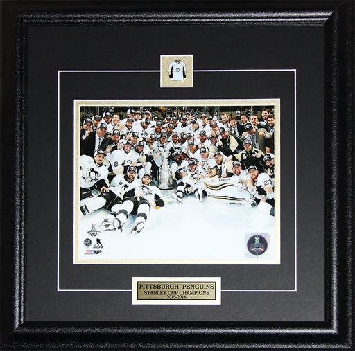 2016 Pittsburgh Penguins Stanley Cup Champions 8x10 Hockey Collector Frame