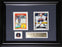 Mike Bossy New York Islanders 2 Card Hockey Memorabilia Collector Frame
