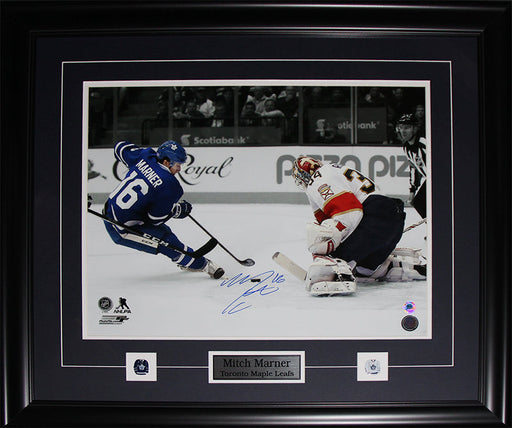 Mitch Marner Toronto Maple Leafs Signed 16x20 Hockey Collector Frame
