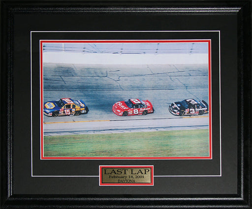 Dale Earnhardt Sr NASCAR Auto Motorsport Racing Driver Last Lap Collector Frame