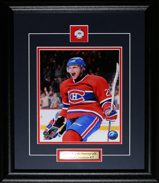 Alex Galchenyuk Montreal Canadiens 8x10 Hockey Memorabilia Collector Frame