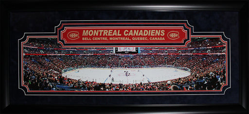 Montreal Canadiens Bell Centre Panorama Deluxe Hockey Collector Frame