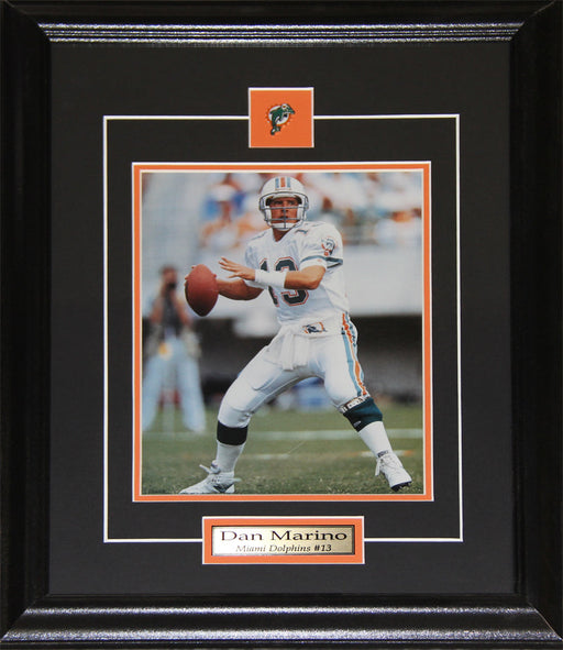 Dan Marino Miami Dolphins 8x10 Football Memorabilia Collector Frame