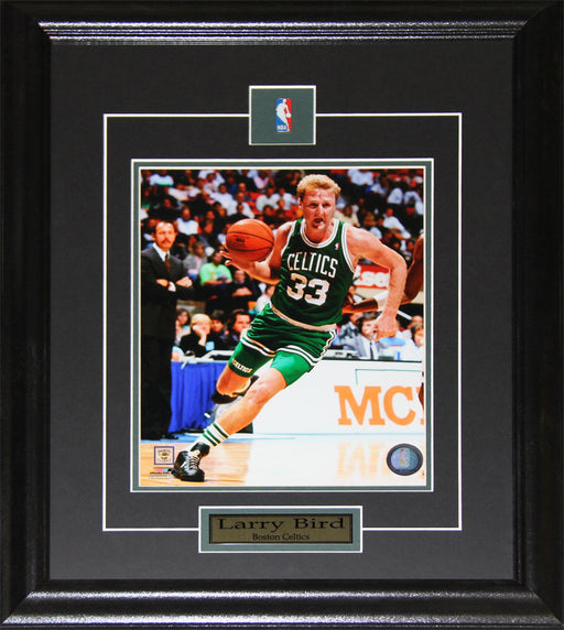 Larry Bird Boston Celtics 8x10 Basketball Memorabilia Collector Frame