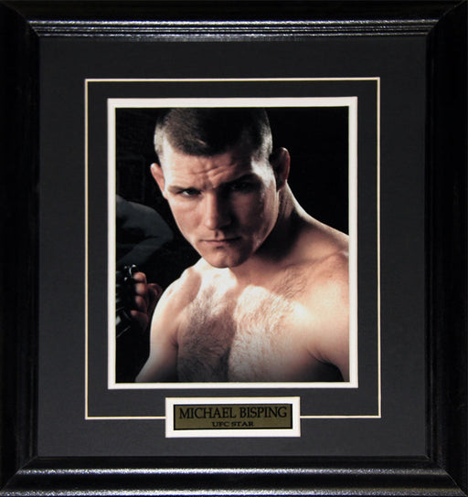 Michael Bisping UFC MMA Mixed Martial Arts 8x10 Memorabilia Collector Frame