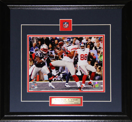Victor Cruz New York Giants 8x10 Football Memorabilia Collector Frame