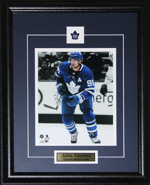 John Tavares Toronto Maple Leafs 8x10 Hockey Frame (Vertical Spotlight)